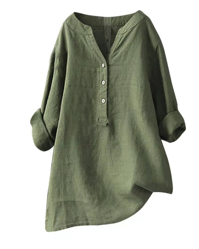 Chic Gabi Bluse med Lange Ærmer