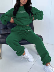 Nora | Hoodie & Jogger Sæt – Varm Vinterfavorit