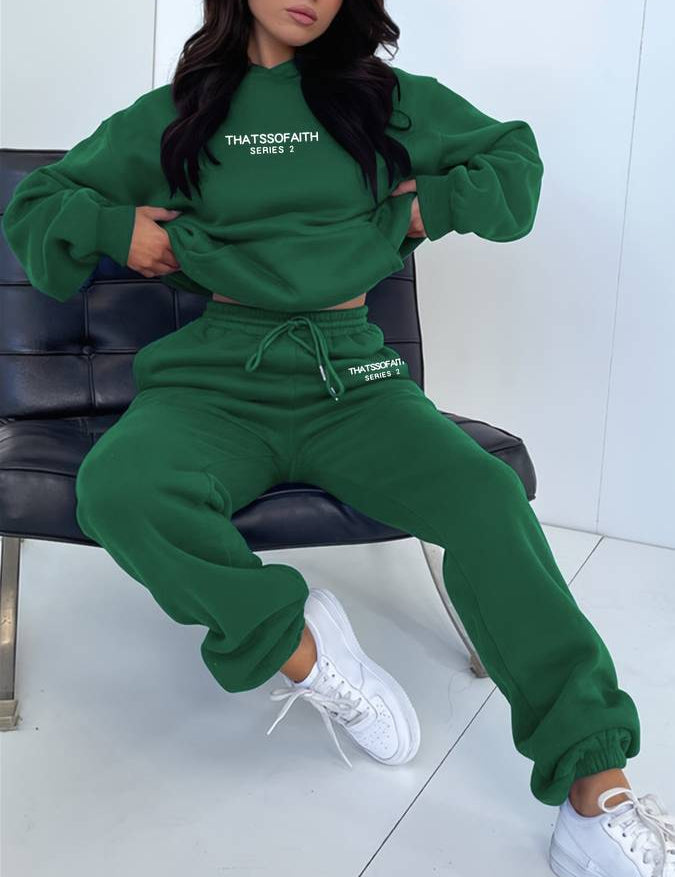 Nora | Hoodie & Jogger Sæt – Varm Vinterfavorit