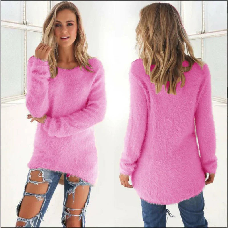 Kelsey | Fluffy Varm Teddy Trøje