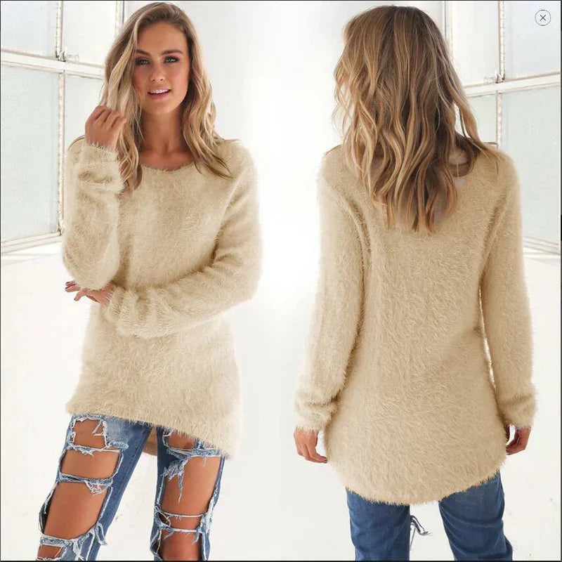 Kelsey | Fluffy Varm Teddy Trøje
