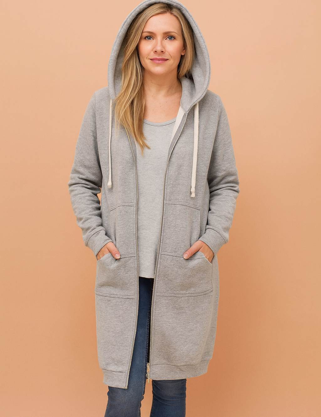 ADELYN | Lang sweater til kvinder 10