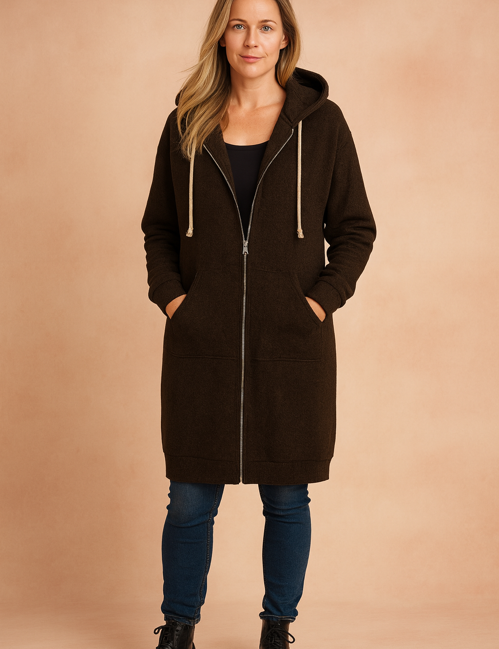 ADELYN | Lang sweater til kvinder 11