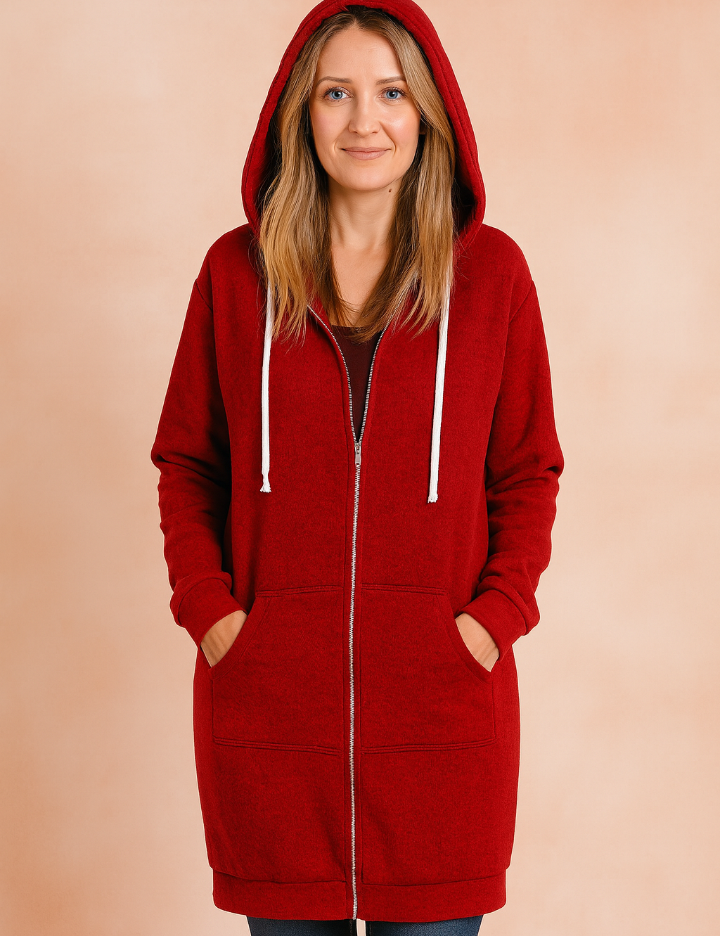 ADELYN | Lang sweater til kvinder 9