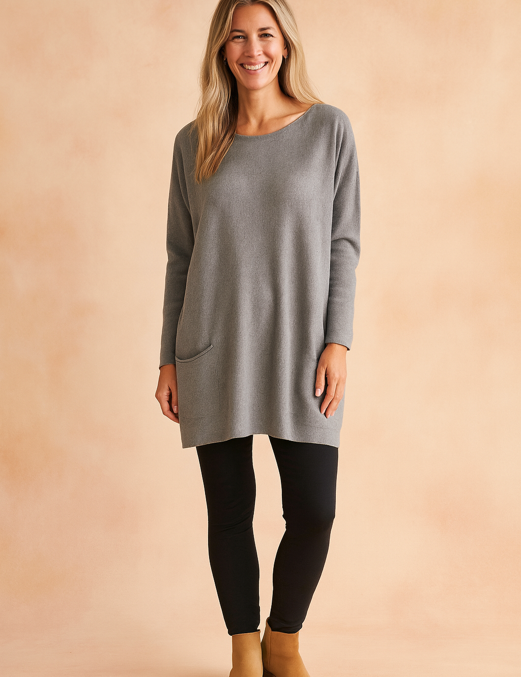 Adele | Overdimensioneret dametrøje med lommer til hverdagsbrug 5