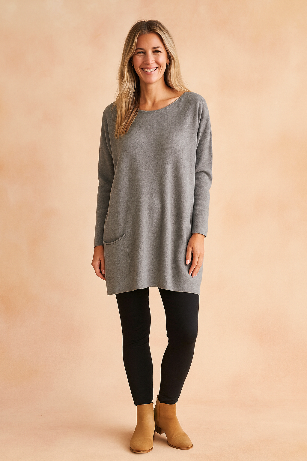 Adele | Overdimensioneret dametrøje med lommer til hverdagsbrug 5