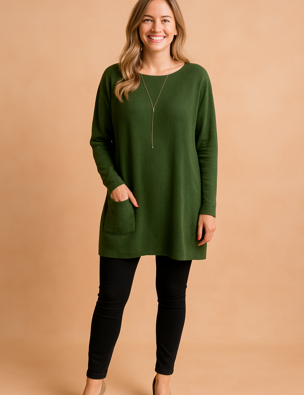 Adele | Overdimensioneret dametrøje med lommer til hverdagsbrug 7