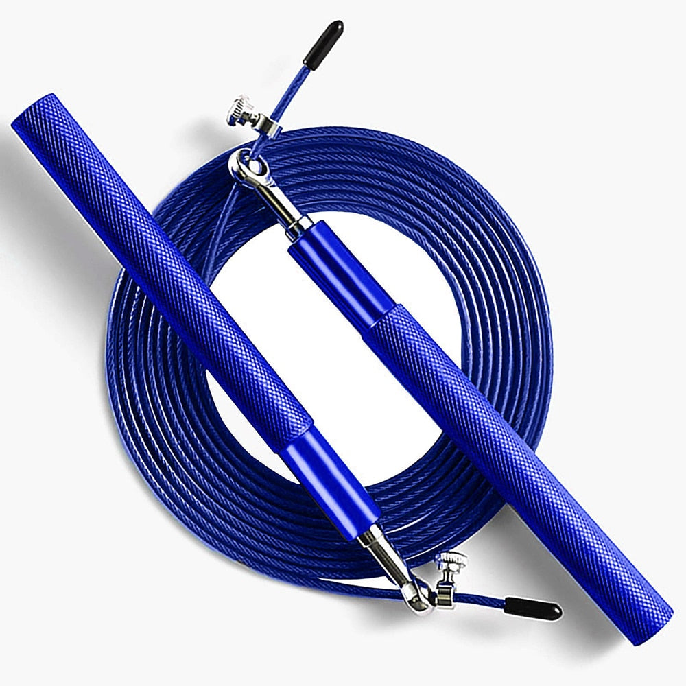 AeroSpin 360 sjippetov – justerbart stålkabel speedtov med aluminiumshåndtag 2