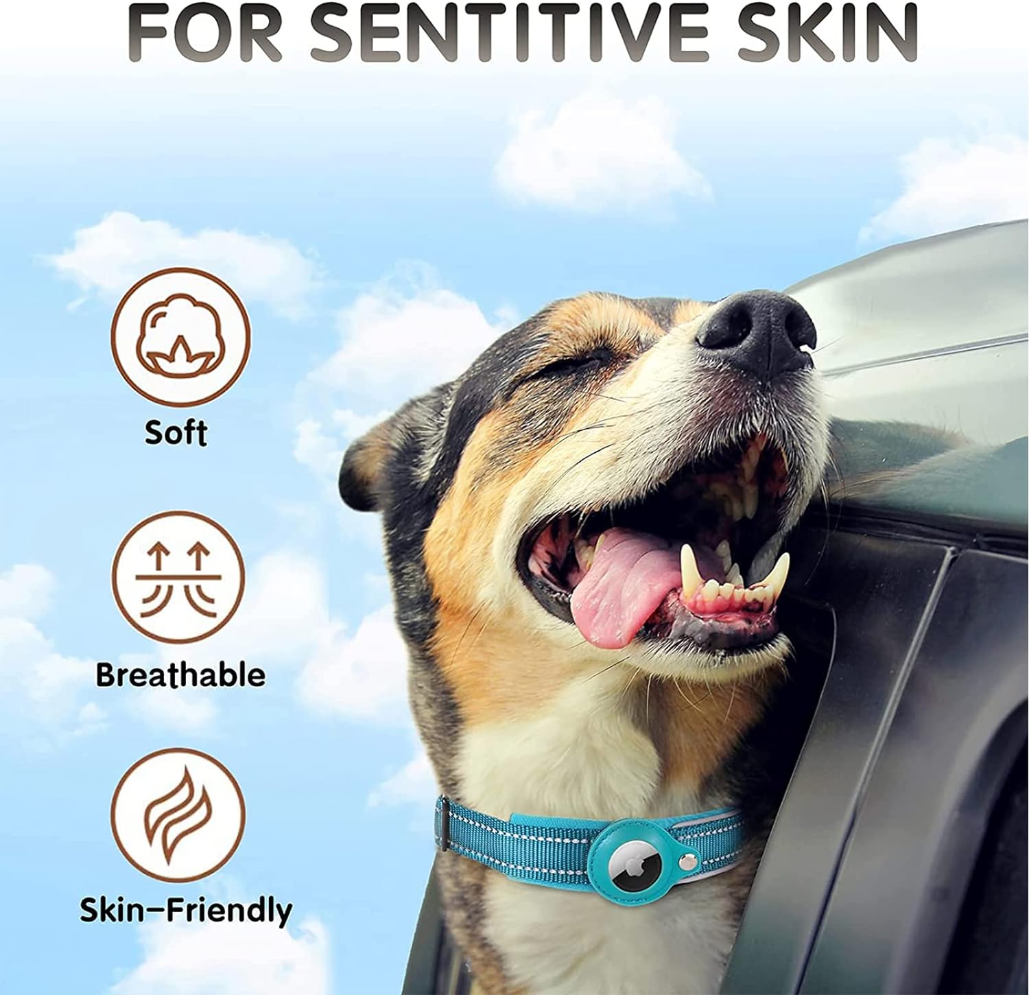 AirTag Hundehalsbånd 4