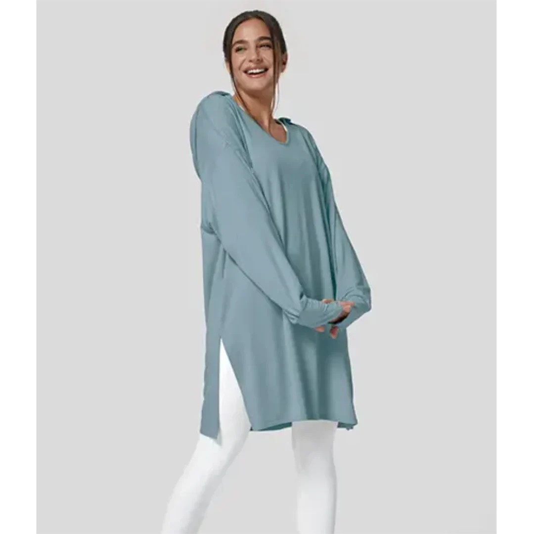 Sofie | Oversized Dame sweater med Lange Ærmer til en Casual Stil