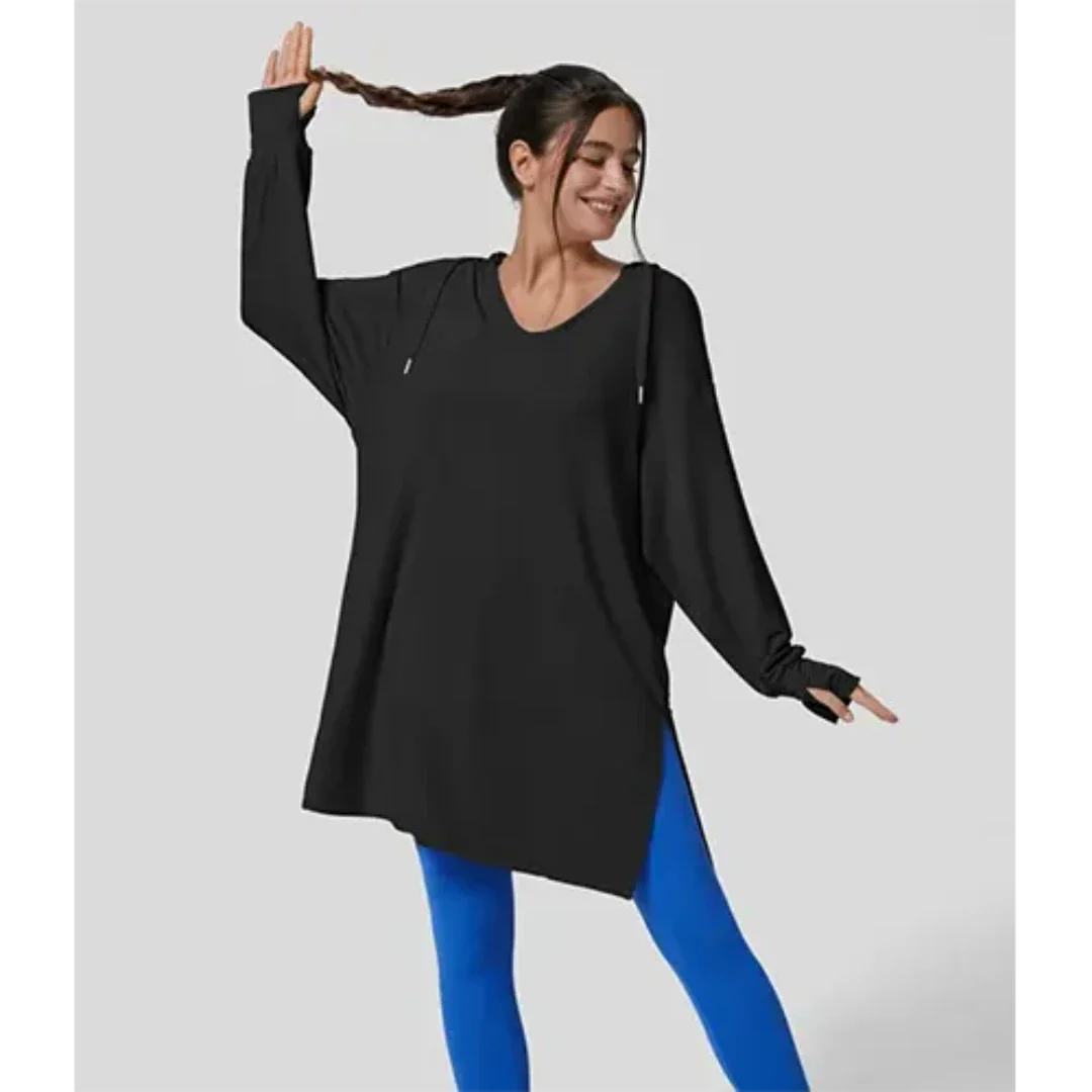 Sofie | Oversized Dame sweater med Lange Ærmer til en Casual Stil