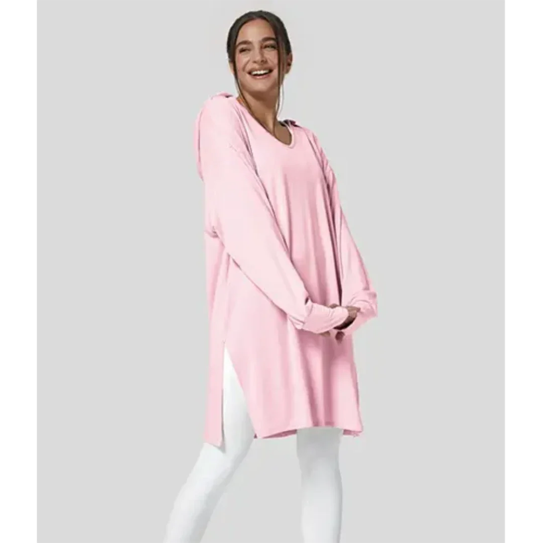Sofie | Oversized Dame sweater med Lange Ærmer til en Casual Stil