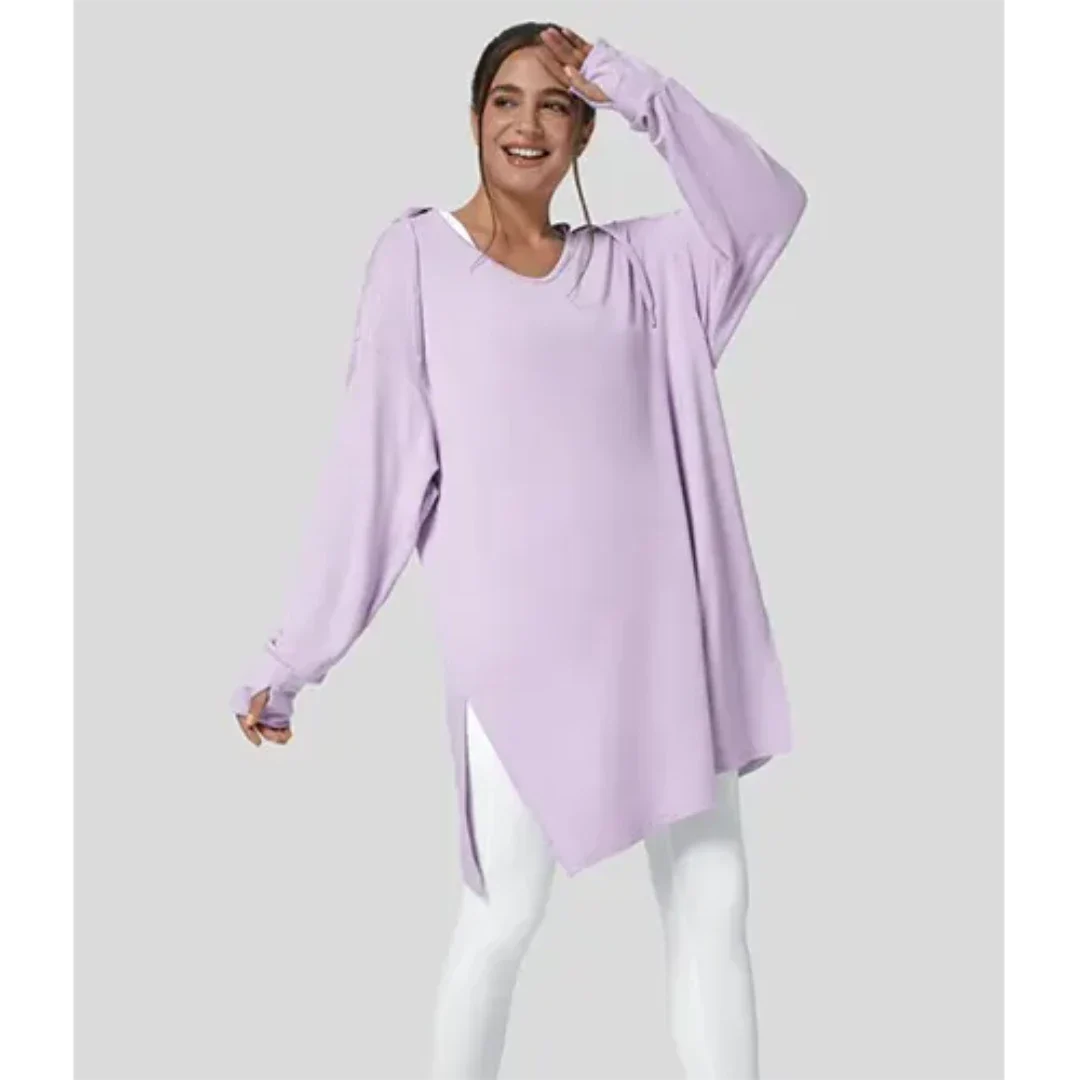 Sofie | Oversized Dame sweater med Lange Ærmer til en Casual Stil