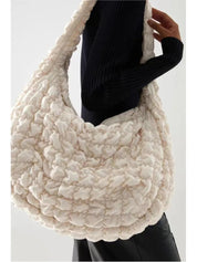 Alsidig dunskuldertaske til kvinder, let rejseledsager 2