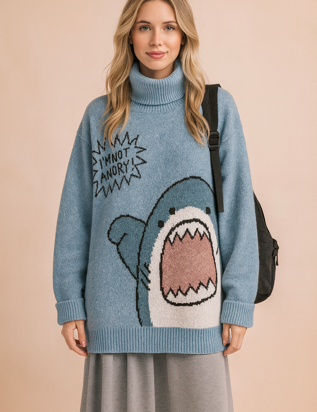 Amanda | Vintertrøje med rullekrave 1