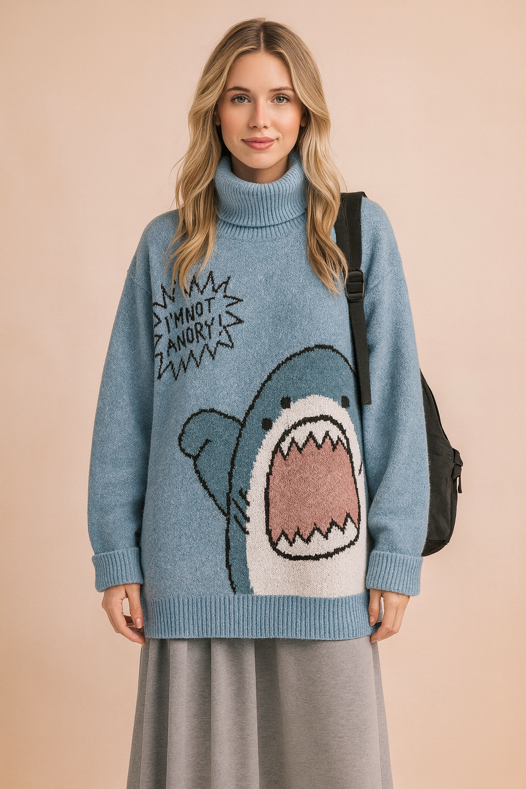 Amanda | Vintertrøje med rullekrave 1