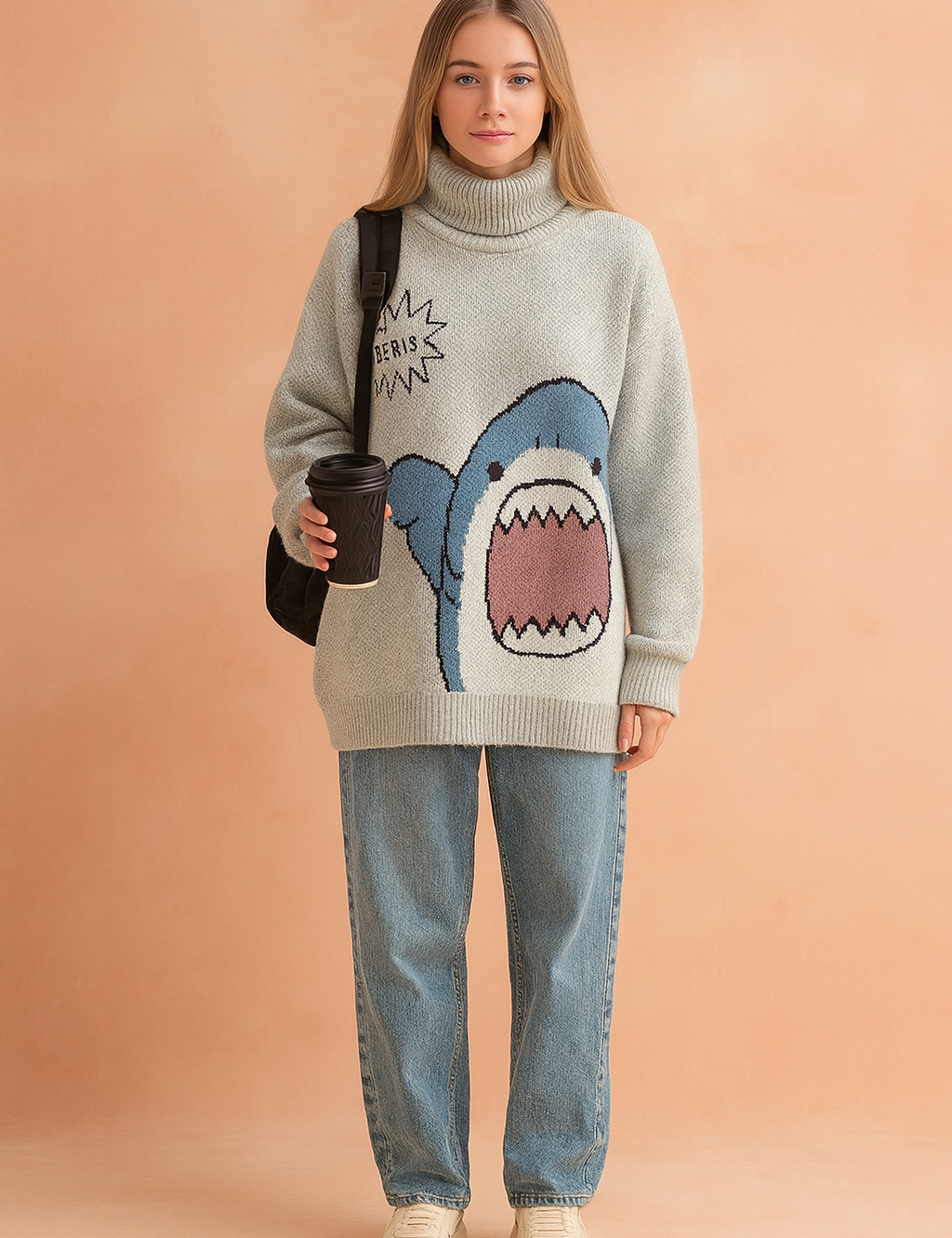 Amanda | Vintertrøje med rullekrave 2