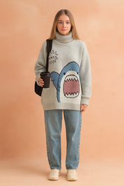 Amanda | Vintertrøje med rullekrave 2