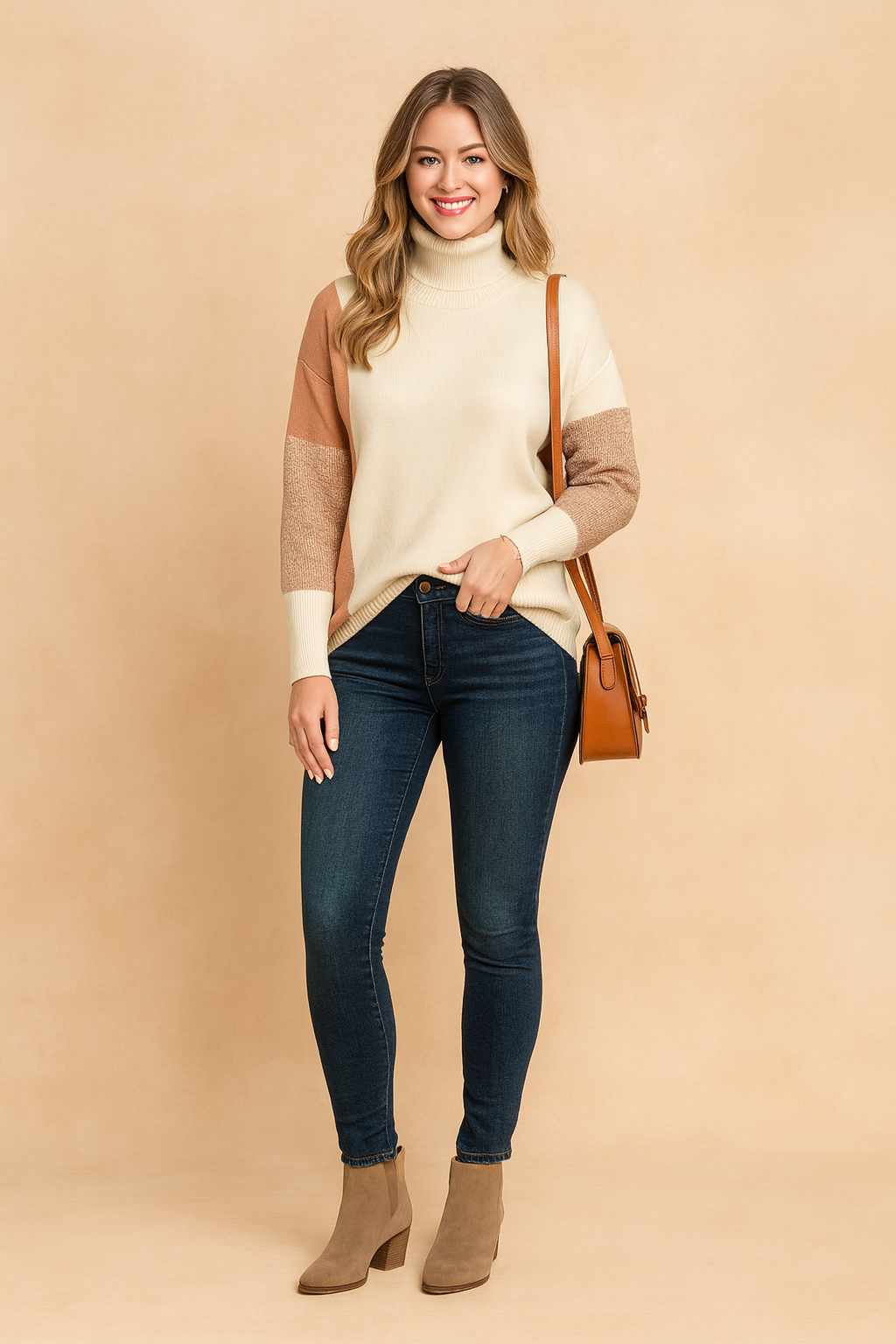 Amari | Patchwork-trøje i en moderne stil 1