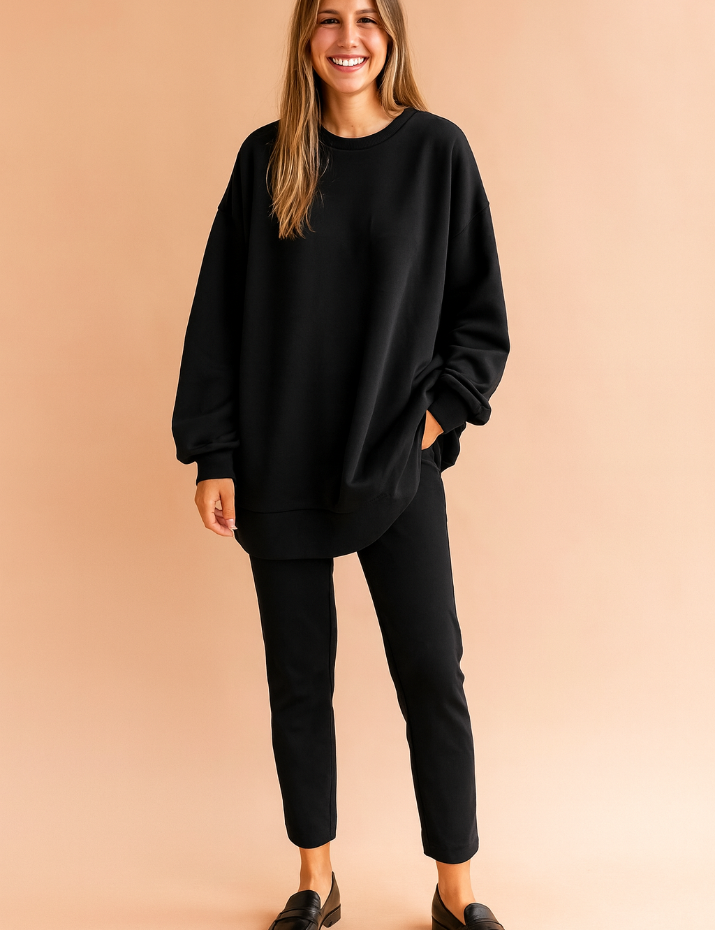 Amelia | Overdimensioneret streetstyle-trøje 0