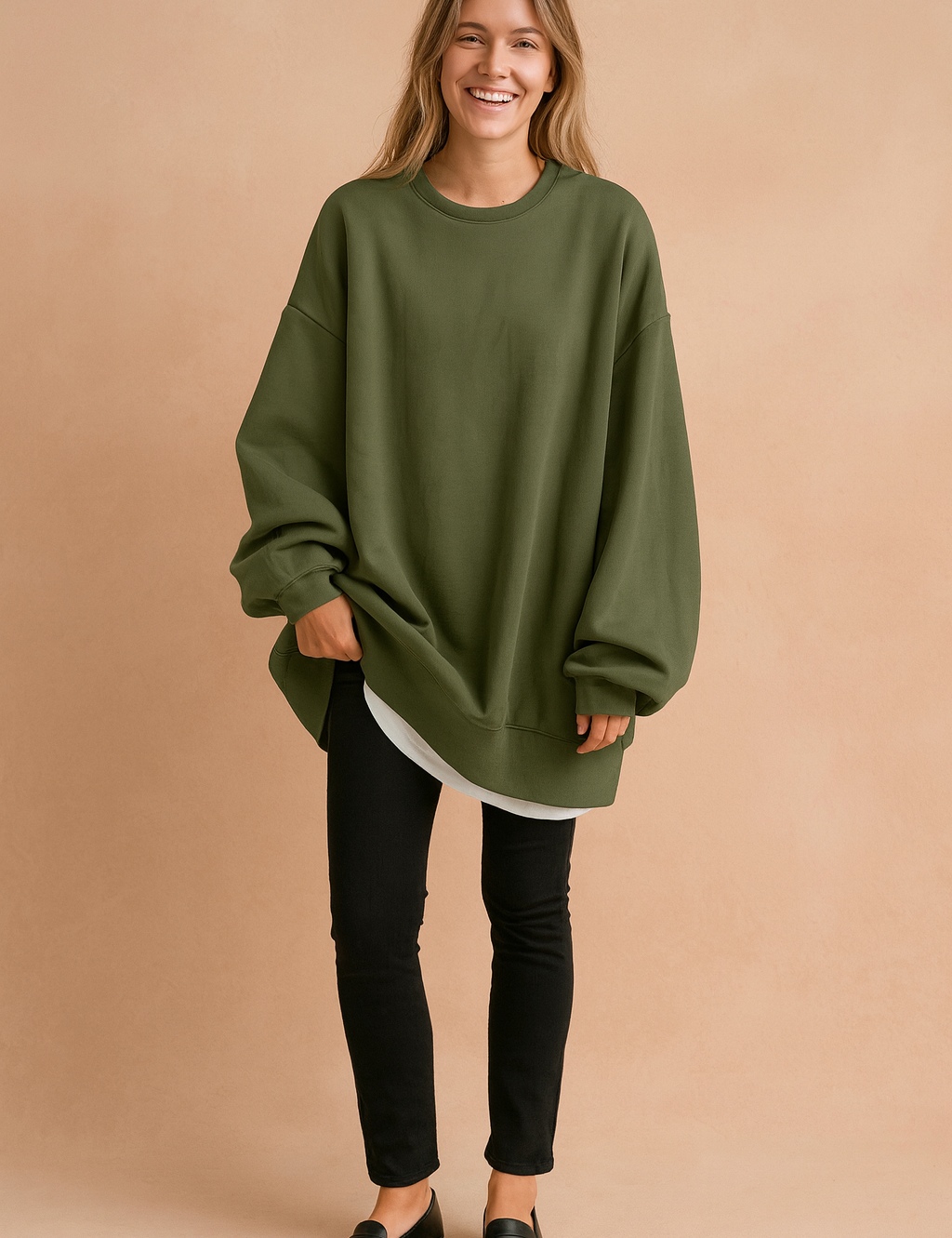 Amelia | Overdimensioneret streetstyle-trøje 2