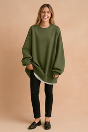 Amelia | Overdimensioneret streetstyle-trøje 2