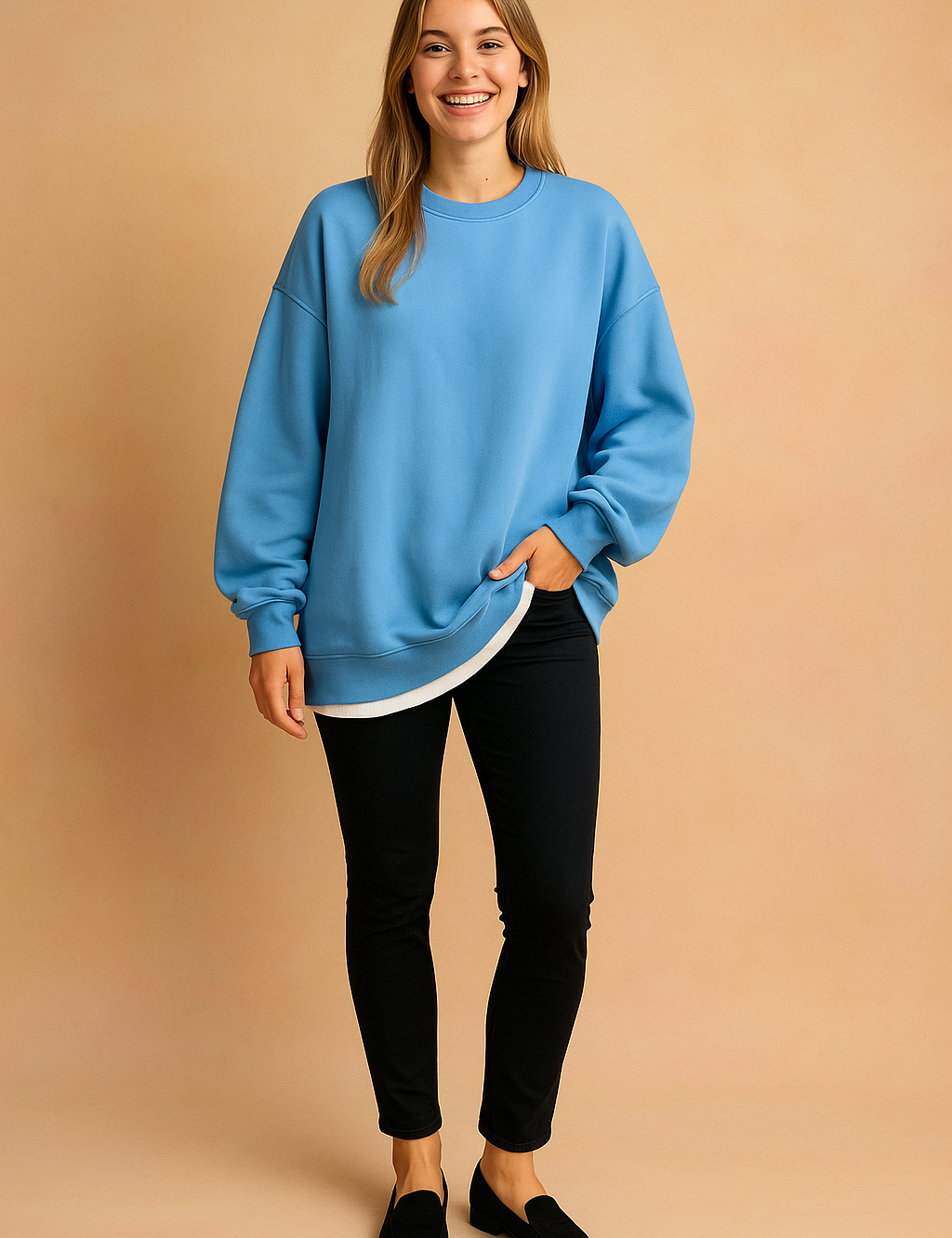 Amelia | Overdimensioneret streetstyle-trøje 3