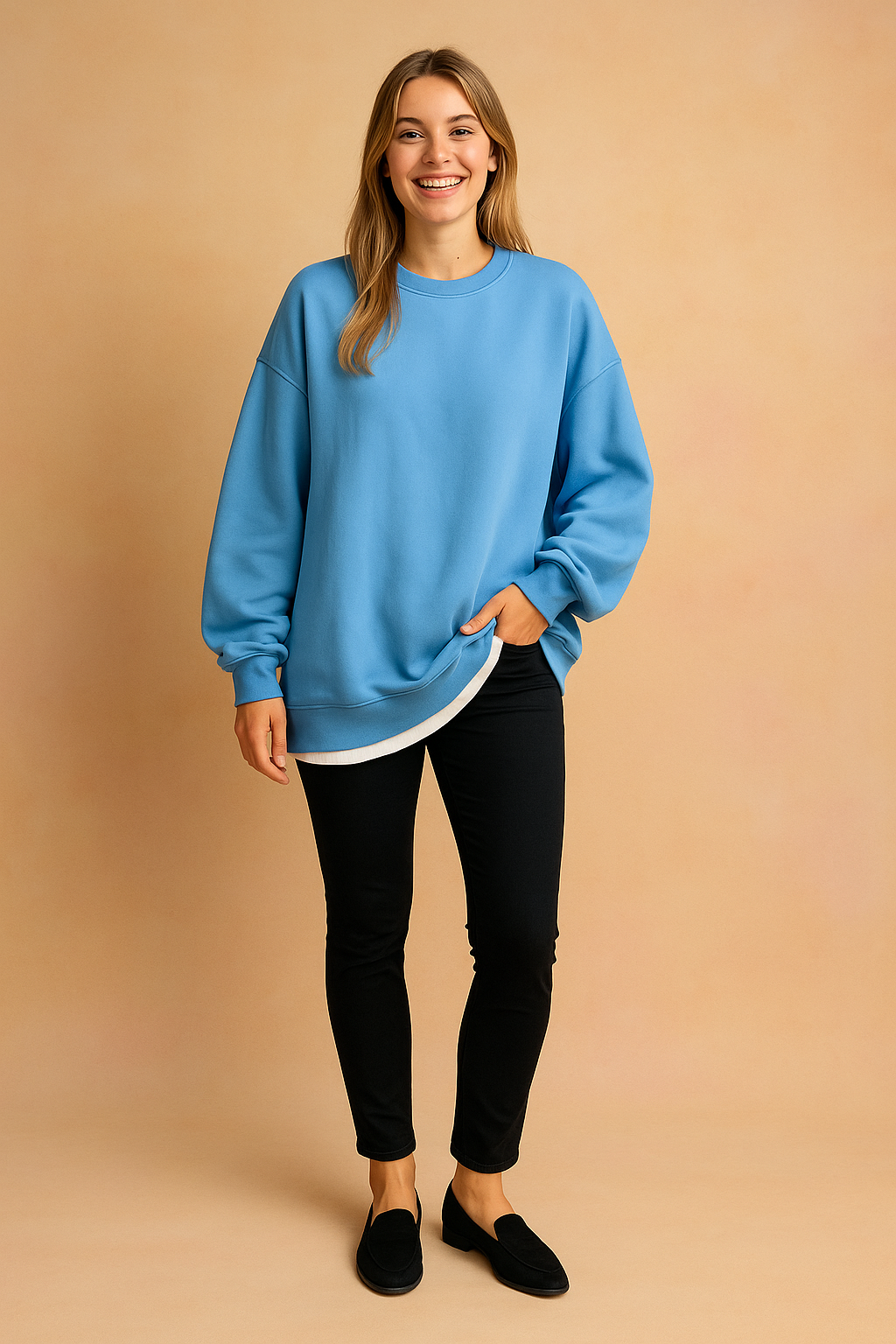 Amelia | Overdimensioneret streetstyle-trøje 3