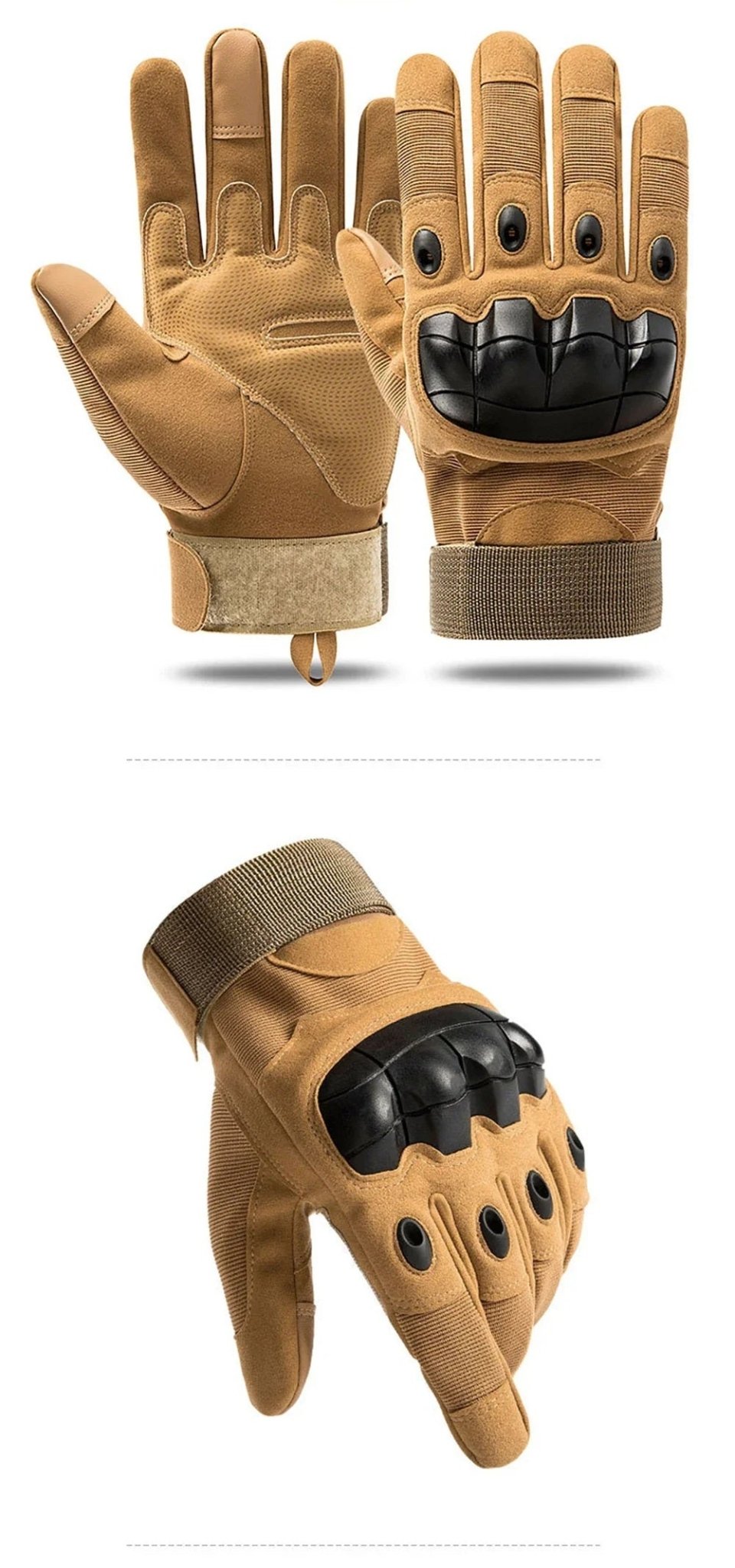 Åndbare taktiske militærhandsker – Fuldfinger-ridehandsker med touchskærm for ultimativ komfort og kontrol 5