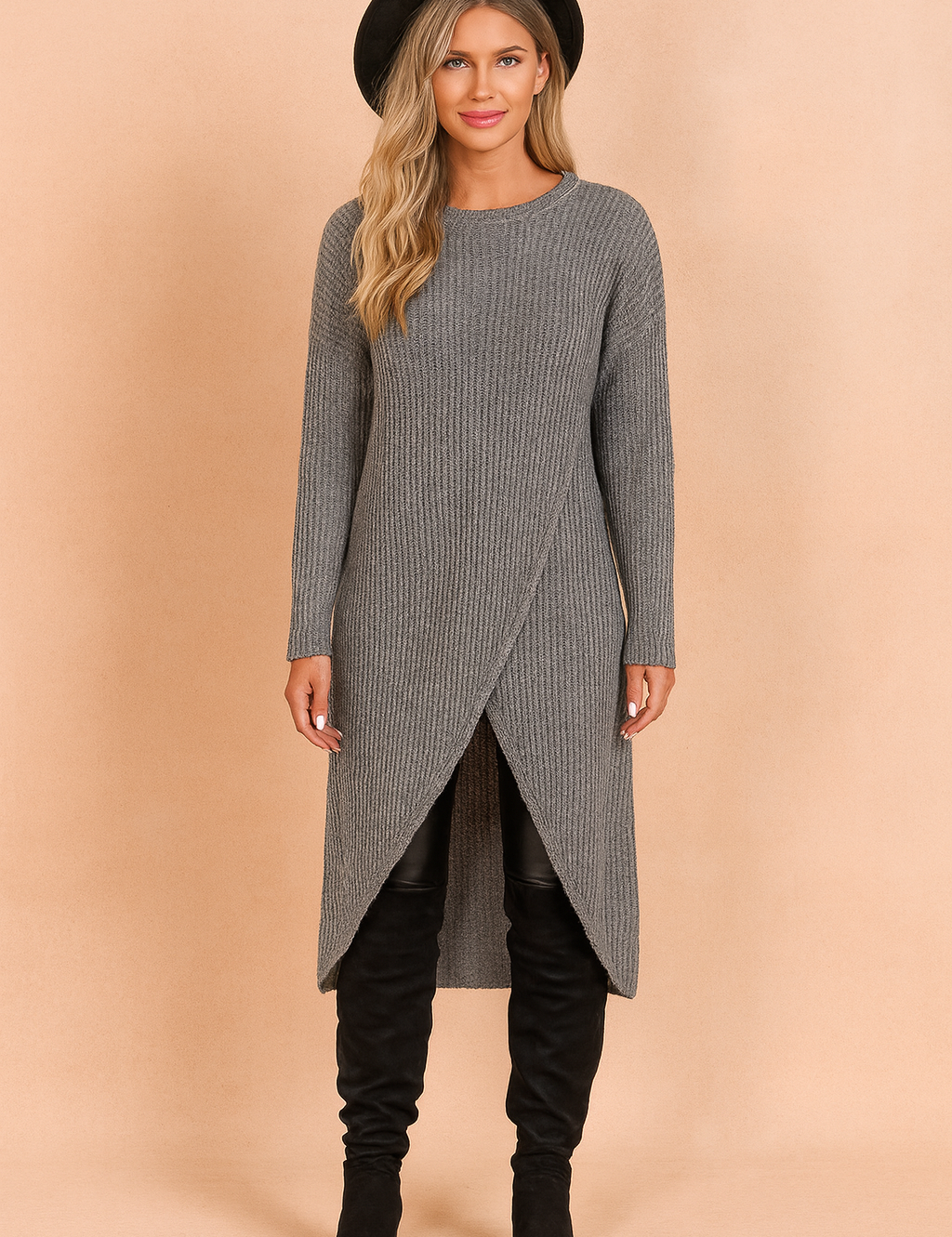 Andi | Stilfuld lang sweater 0