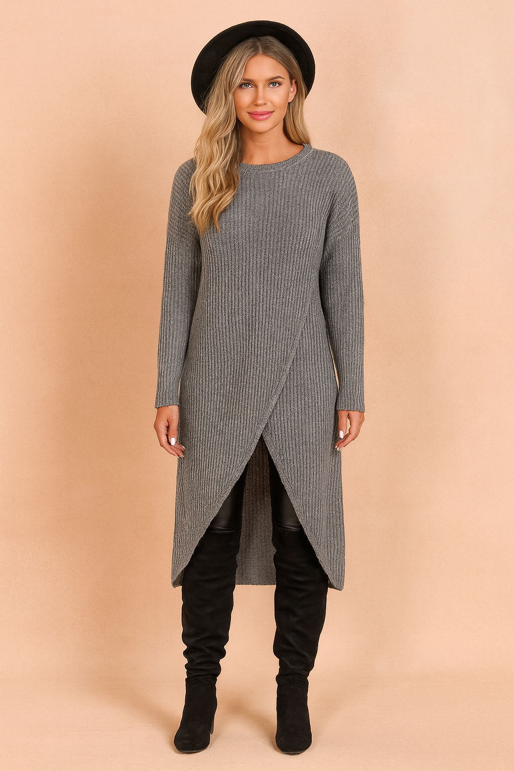 Andi | Stilfuld lang sweater 0
