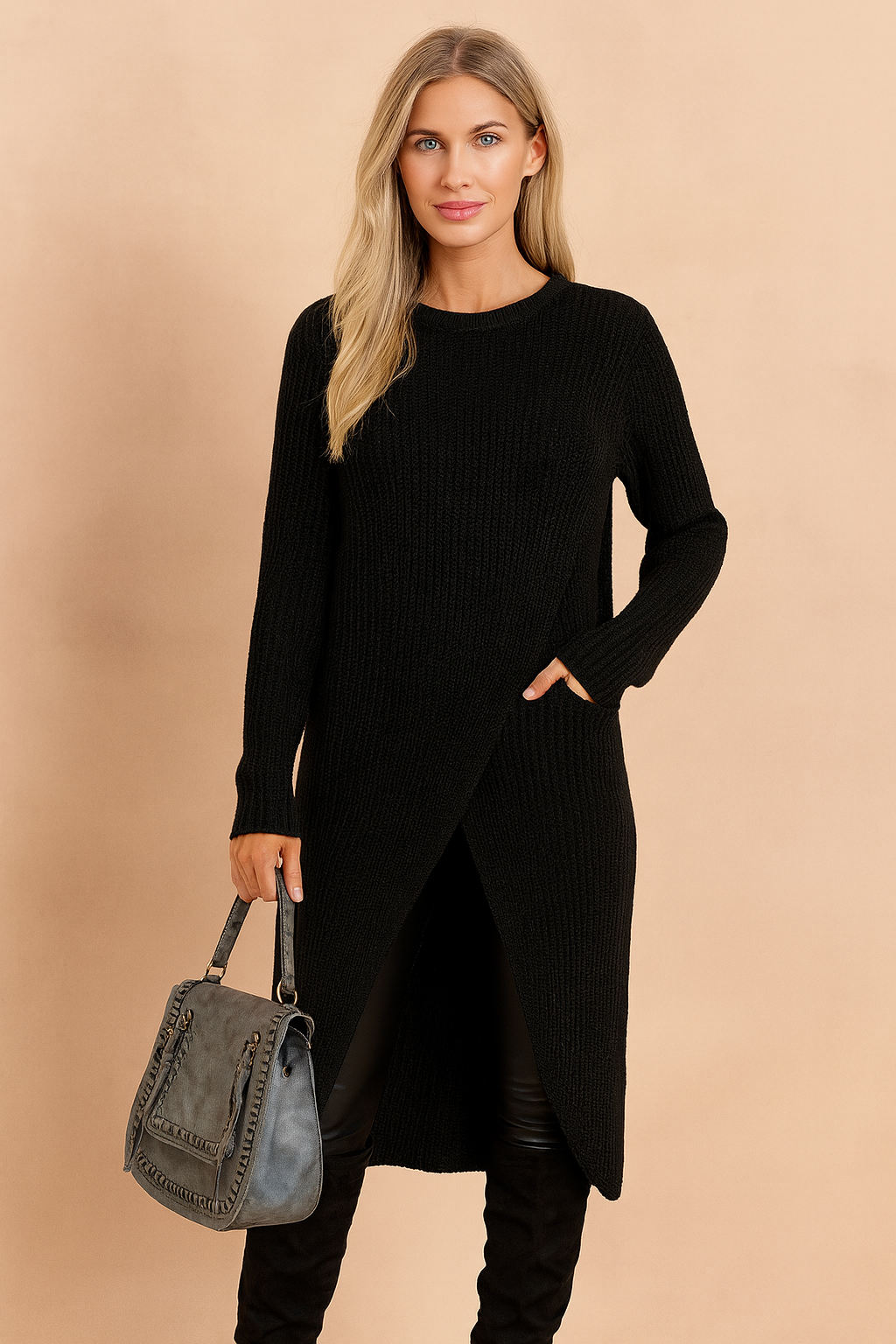 Andi | Stilfuld lang sweater 1