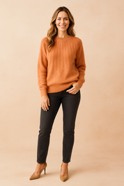 Aneta | Ribbet sweater 2