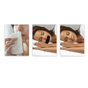 Anti-snorkenplaster til næseåndedrætskorrektion - mundortosetape for bedre søvn - virker øjeblikkeligt for at fjerne snorken, til mænd og kvinder 5