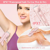 AquaGlow | Vandtæt, genopladelig bikinitrimmer til glat barbering 2