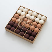 ArcticFlakes | Gør-det-selv filt sneboldsæt til juledekoration 1