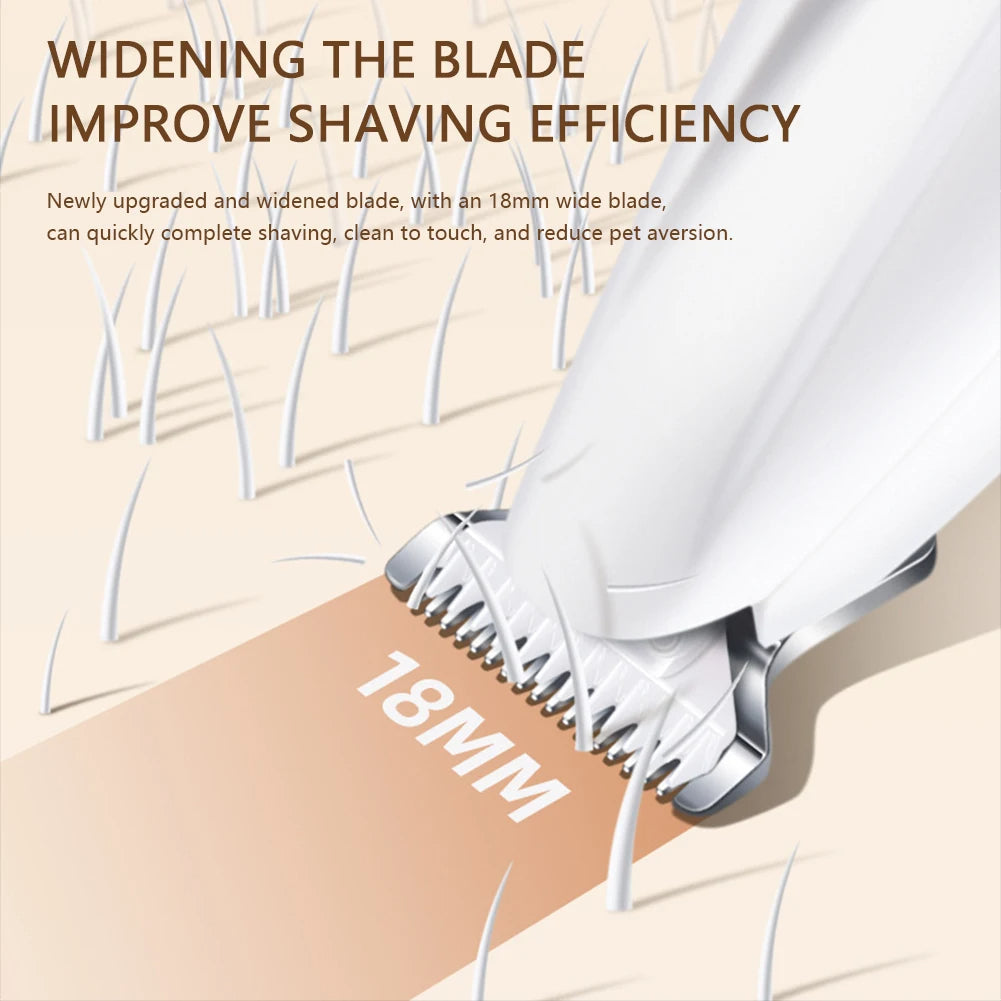 Bærbar hundepotehårtrimmer 2