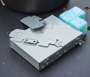 Bærbart alkoholkomfur til udendørs camping – Sammenklappelig brænder til fast brændstof til nødmadlavning, let og holdbart overlevelsesudstyr 5