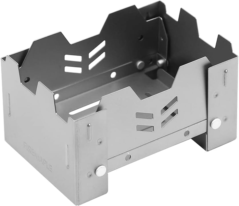 Bærbart alkoholkomfur til udendørs camping – Sammenklappelig brænder til fast brændstof til nødmadlavning, let og holdbart overlevelsesudstyr 6