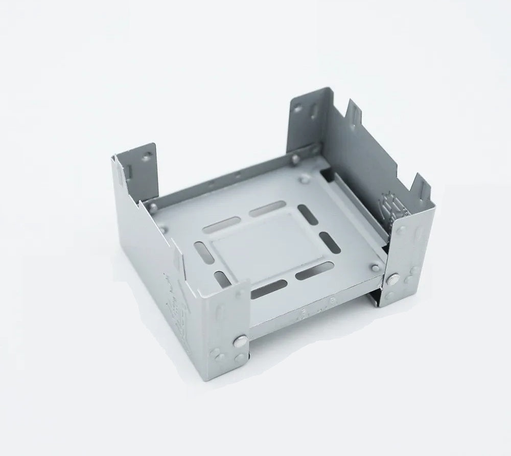 Bærbart alkoholkomfur til udendørs camping – Sammenklappelig brænder til fast brændstof til nødmadlavning, let og holdbart overlevelsesudstyr 9