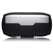 Bærbart mini-sikkerhedsskab – Opbevaringsboks med adgangskodelås og stålwire til smykker, kort, kontanter og telefonsikkerhed på farten 0