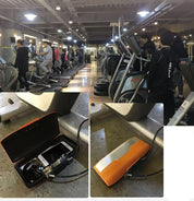 Bærbart mini-sikkerhedsskab – Opbevaringsboks med adgangskodelås og stålwire til smykker, kort, kontanter og telefonsikkerhed på farten 2