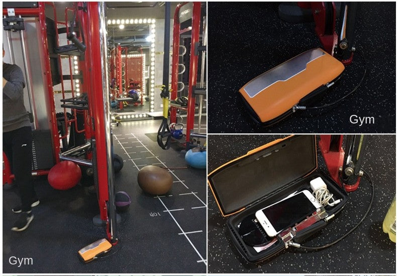 Bærbart mini-sikkerhedsskab – Opbevaringsboks med adgangskodelås og stålwire til smykker, kort, kontanter og telefonsikkerhed på farten 4