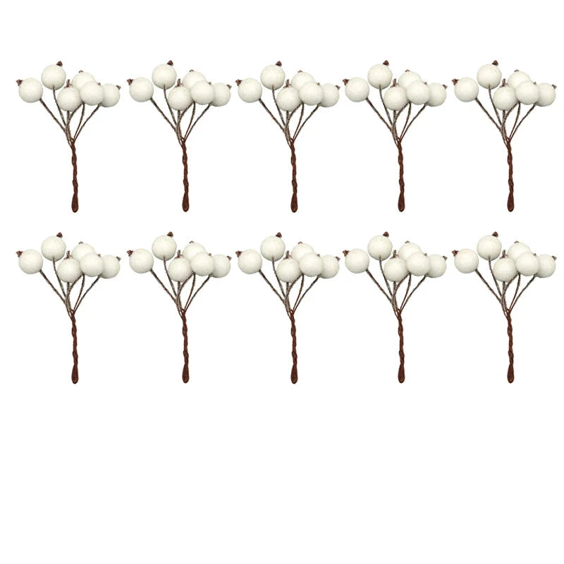 Bærpragt | Imiteret julebærbundt til festligt blomsterarrangement 6