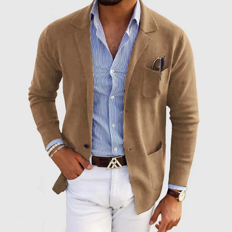 Martijn | Elegant Herrecardigan – En Stilfuld Allrounder