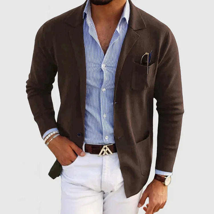 Martijn | Elegant Herrecardigan – En Stilfuld Allrounder