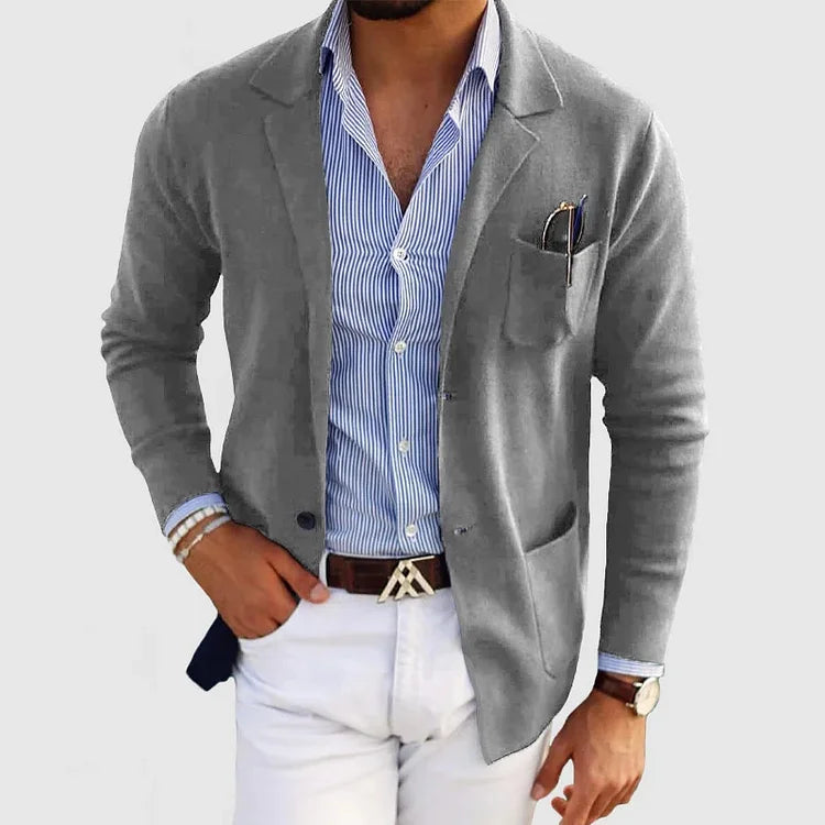 Martijn | Elegant Herrecardigan – En Stilfuld Allrounder