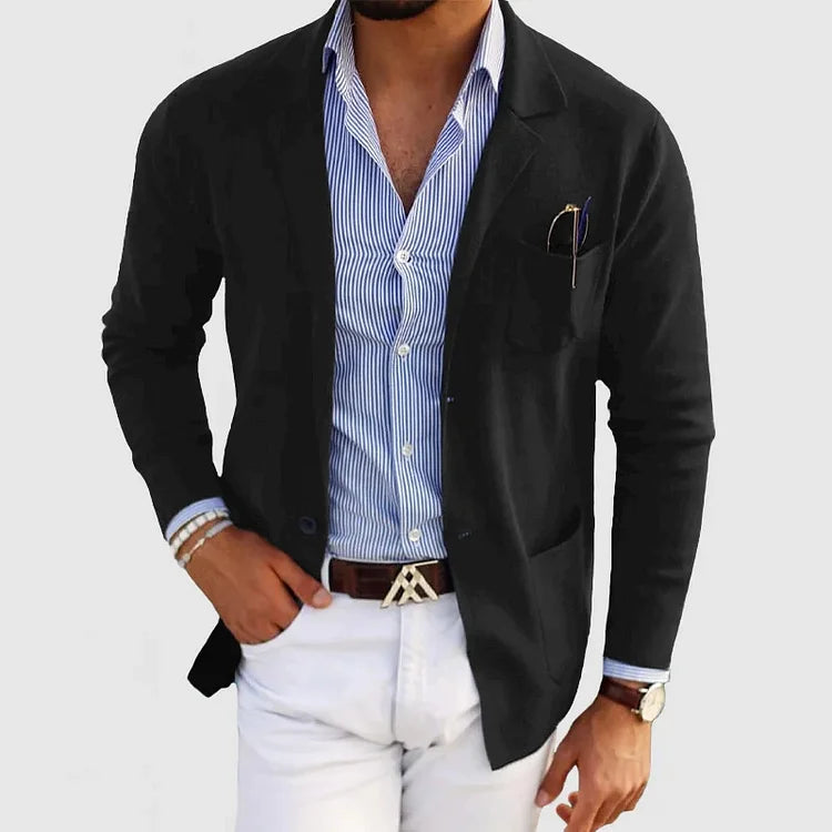 Martijn | Elegant Herrecardigan – En Stilfuld Allrounder