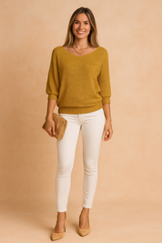 Blanka | Trøje med rund hals 4