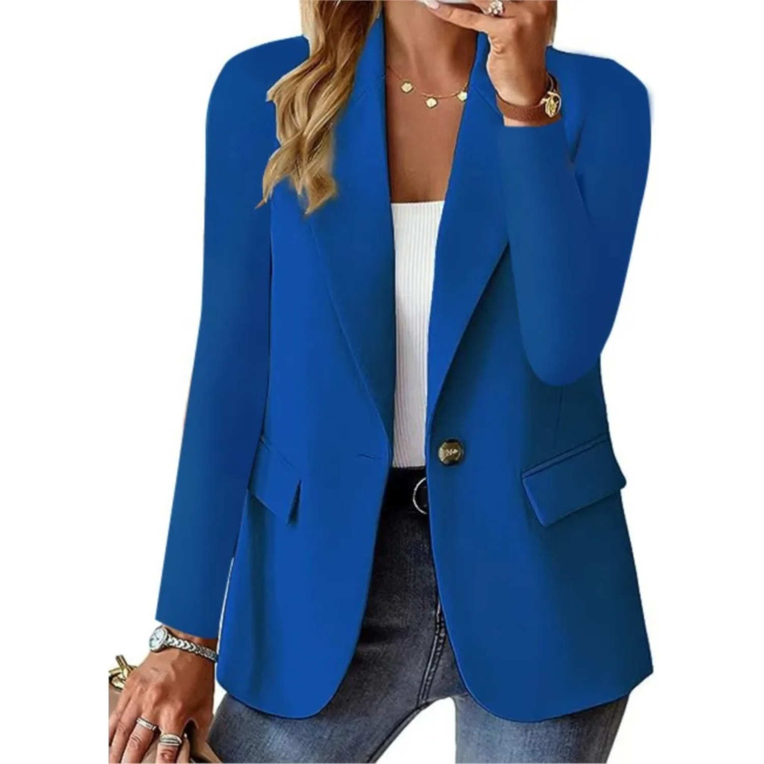 Trisha | Elegant Dame Blazer til Enhver Anledning